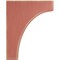 Ekena Millwork 3 1/2"W x 8"D x 10"H Clarksville Wood Vintage Decor Bracket, Salvage Red BKTWD04X08X10CVRD - alternate 3